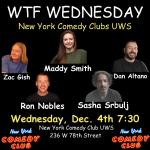 WTF Wednesday ft: Maddy Smith, Dan Altano, Sasha Srbulj, Ron Nobles